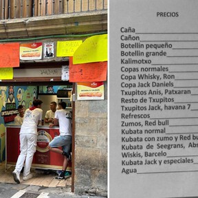 Caña a 2,50 euros: cuánto cuesta beber en Pamplona este San Fermín, en bares o peñas
