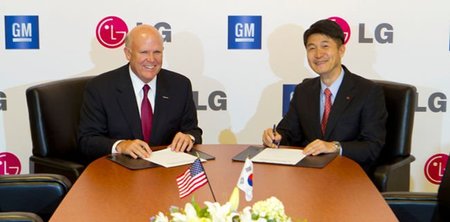 General Motors y el grupo LG firman un acuerdo para la fabricación de futuros modelos eléctricos