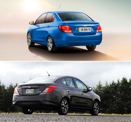 Chevrolet Aveo Vs Nissan Versa 2