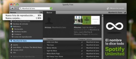 Spotify añade carpetas para la organización de listas y otras novedades