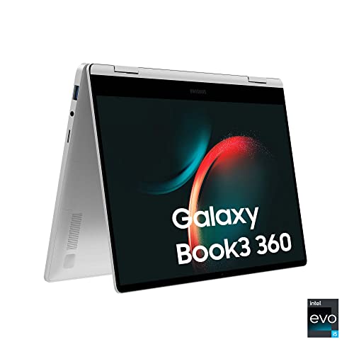 PC Portable convertible Samsung -Galaxy Book 3 360 -13,3 Super AMOLED - Core i5-1340P -RAM 8Go -256Go SSD -Iris Xe -Win 11 -S Pe
