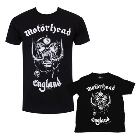 Duo Rockset Con Camiseta Para Papa De Motorhead Y Camiseta Para Bebes De Motorhead