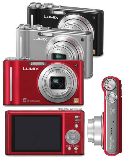 Nuevas compactas de Panasonic: Lumix FX60, FP8 y ZX1
