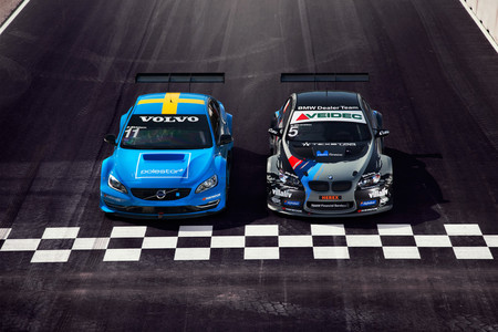 BMW y Volvo por Bilbilder