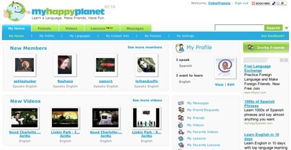 My Happy Planet, conoce amigos, aprende idiomas, y sé feliz