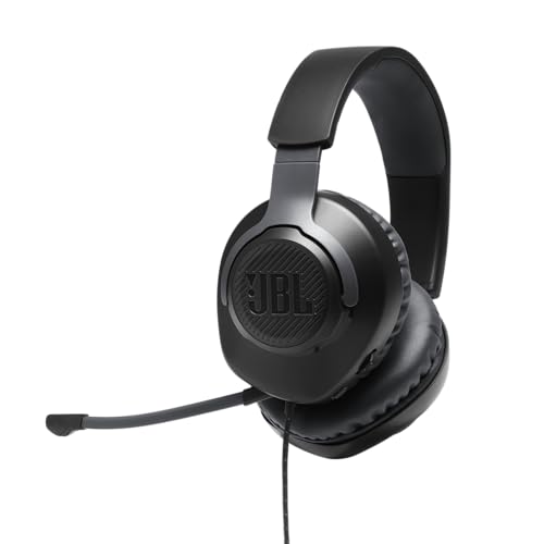 JBL Audífonos Gamer Over Ear Quantum 100 con Micrófono Extraíble