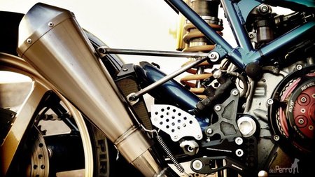 Detalle del escape hecho por Wolfman