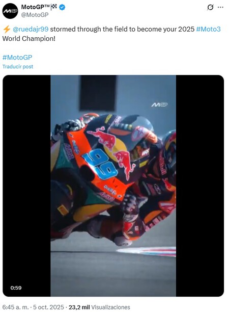 Rueda Mandalika Moto3 2025