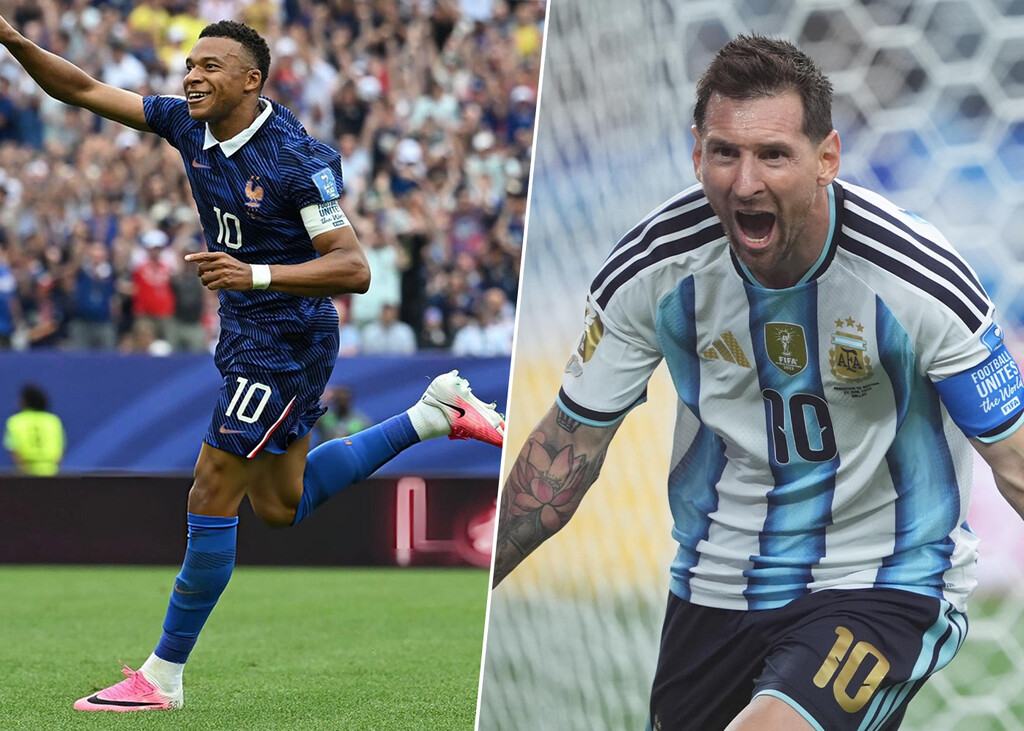 Kylian Mbappé y su doblete contra Suecia lo pone tras los pasos del récord personal de Messi, aunque muy pronto podría superarlo y hacer historia 