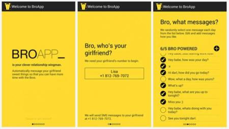BroApp, la app que se encarga de agasajar a tu novia automáticamente por ti