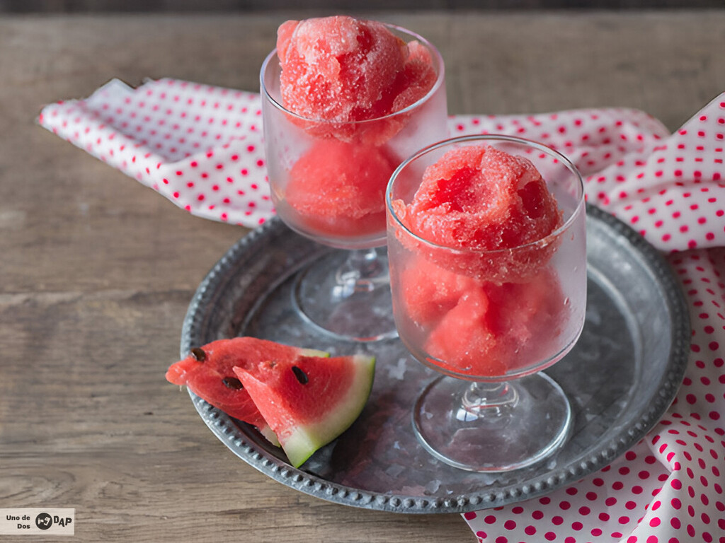Sorbete de sandía, la receta más refrescante del verano