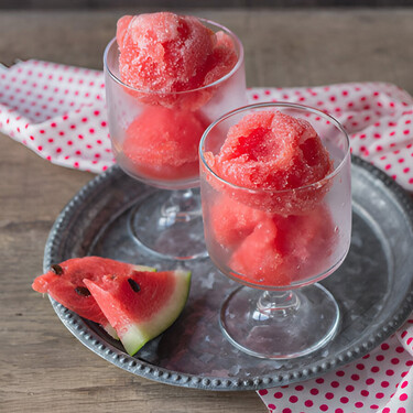 Sorbete de sandía, la receta más refrescante del verano