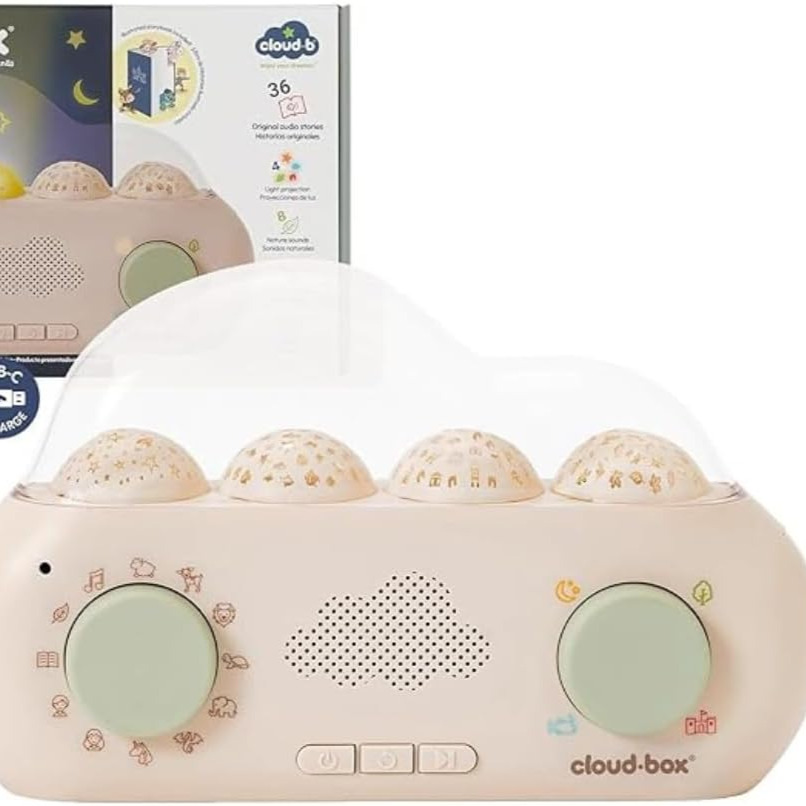 Cloud B - Proyector cuentacuentos Cloud B con libro CloudBox.