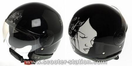 Casco Jet SK Shark Gloomy Girl