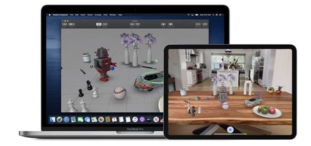 Mac および iPad 上の Reality Composer