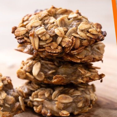 Prepara  deliciosas galletas de avena con solo 3 ingredientes y sin horno: ideal para calmar los antojos
