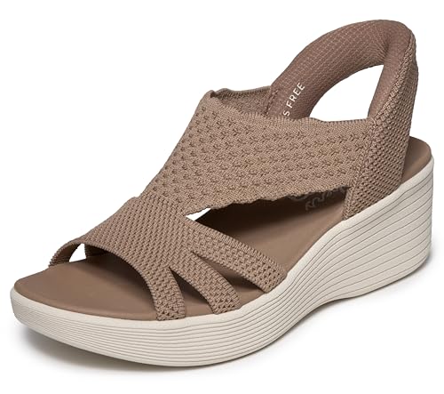 Sandalias Sckechers Mujer Slip-ins: Parallel Lite - Summer Invite Marron