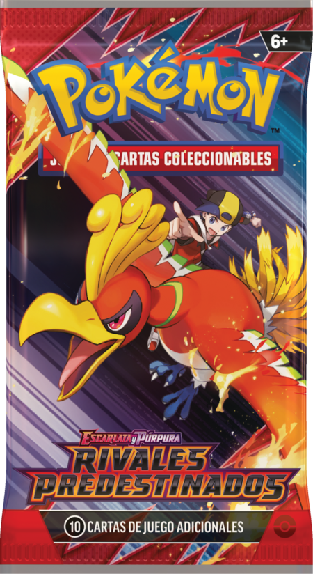 Escarlata Y Purpura Rivales Predestinados Booster Wraps Ethan Ho Oh Es