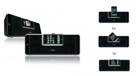Logic3 lanza unos nuevos altavoces+dock para el iPhone/iPod touch