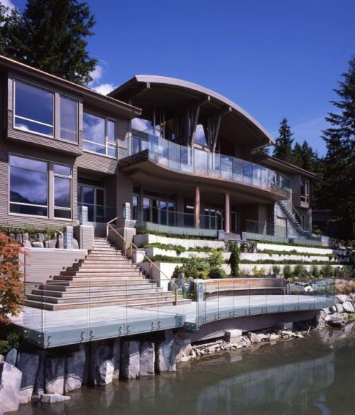 Espectacular casa de lujo de montaña en Vancouver, Canada