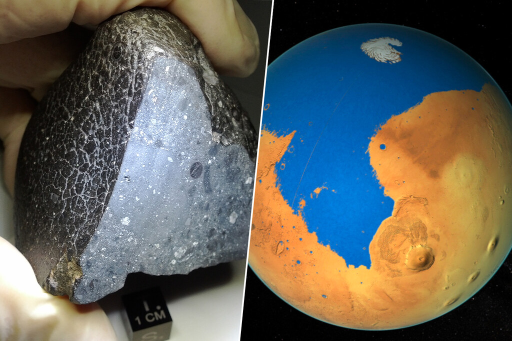 En 2011, un coleccionista compró en Marruecos un meteorito. Ha resultado ser una prueba directa de agua termal en Marte 