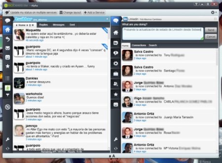 Sobees se actualiza y añade soporte para LinkedIn y MySpace