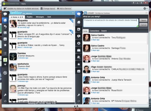 LinkedIn en Sobees