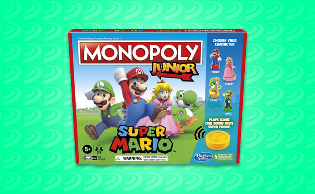 Monopoly Junior Super Mario Amazon Mexico Oferta Descuento