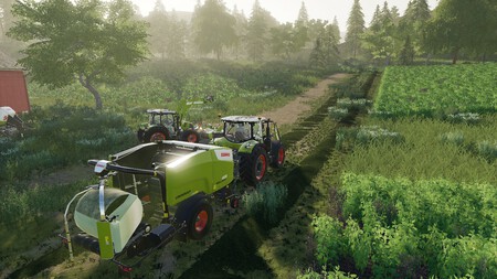 El plan del finde es ver quién transporta más rápido la paja en los campeonatos eSports de Farming Simulator