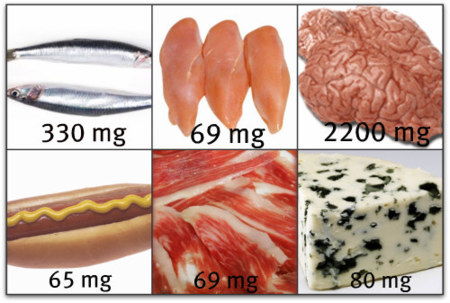 Solución a la adivinanza: los sesos son el alimento con más colesterol