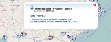 How to know if a road is cut by the fires of this summer: from the DGT to Google Maps