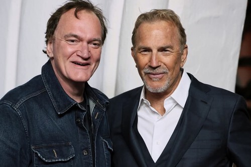 A Quentin Tarantino le flipa tanto esta película de Kevin Costner que la vio 5 veces en una semana: "Hizo que un esmoquin mugriento parezca lo más guay del mundo" 