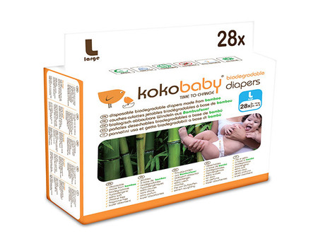 Kokobaby: por fin pañales desechables biodegradables