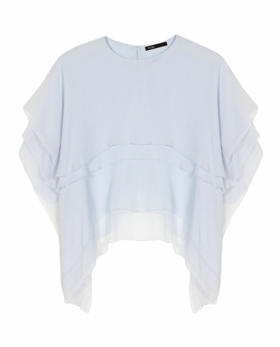 Blusa de volantes Maje