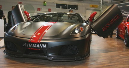 Hamman se va a Frankfurt: Ferrari F430 Black Miracle