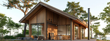 A prefabricated house ready to live in: with a full bathroom, kitchen and electrical installation for 19,000 euros 