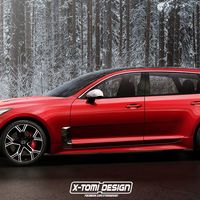 ¿Te gustó del KIA Stinger? Espera a ver cómo X-Tomi Design lo imagina en forma coupé y shooting brake