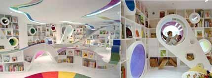 Una librería para niños muy “cool” en Beijing