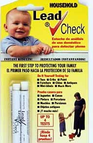 Detector casero de niveles de plomo en los juguetes