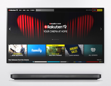 El contenido con soporte para Dolby Atmos y Dolby Vision llegará a los Smart TV de LG gracias a Rakuten TV