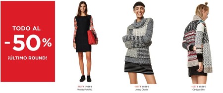 50% de descuento en Desigual en todas las categorías. Envío gratis a partir de 50 euros de gasto