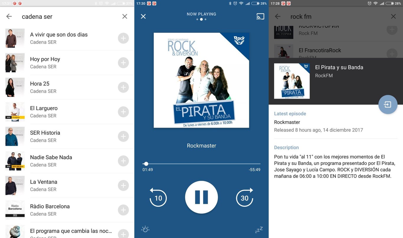 Las mejores aplicaciones Android para escuchar la radio