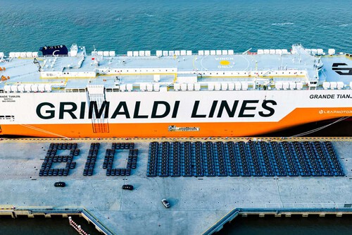 Parte da China navio com modelo B10 / Imagem: Xataka