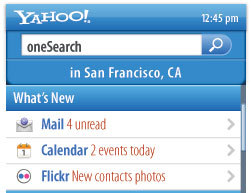 Yahoo pone su buscador en los móviles de T-Mobile