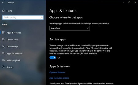 Windows 10 copia a iOS y nos permitirá desinstalar de forma parcial y automática aquellas aplicaciones que no usamos