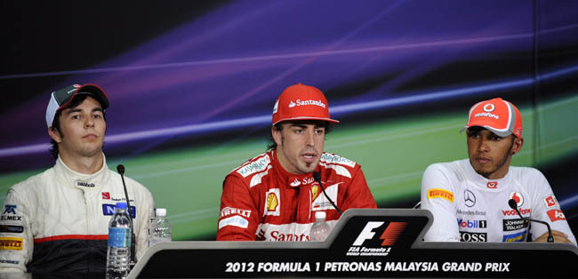 Sergio Perez conferencia GP Malasia
