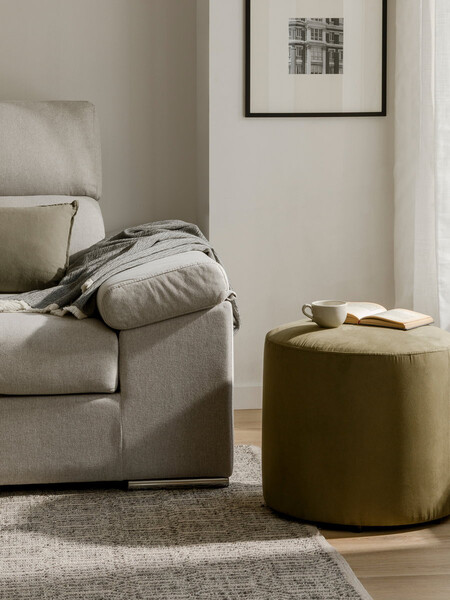 Puf Tapizado Kenay Home