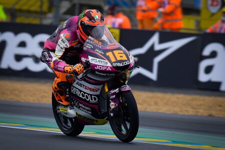 Andrea Migno sorprende con neumáticos de seco en lluvia para hacer la pole y Pedro Acosta saldrá 21º