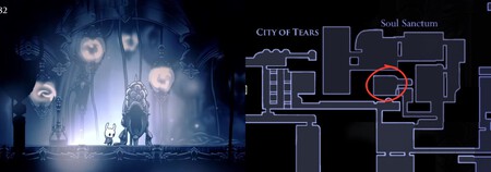 Hechizo Alma Sombria Hollow Knight