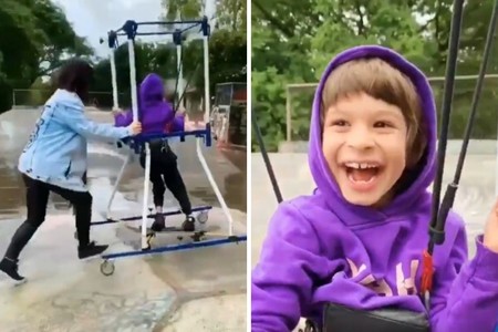 Nada es imposible: el vídeo viral de un niño con parálisis cerebral que cumple su sueño de practicar skateboarding